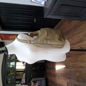 American Leather Co Olive Green Hobo Bag